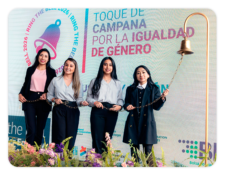 Mercantil Santa Cruz Agencia de Bolsa participó en el Ring the Bell 2026 – Toque de Campana por la Igualdad de Género